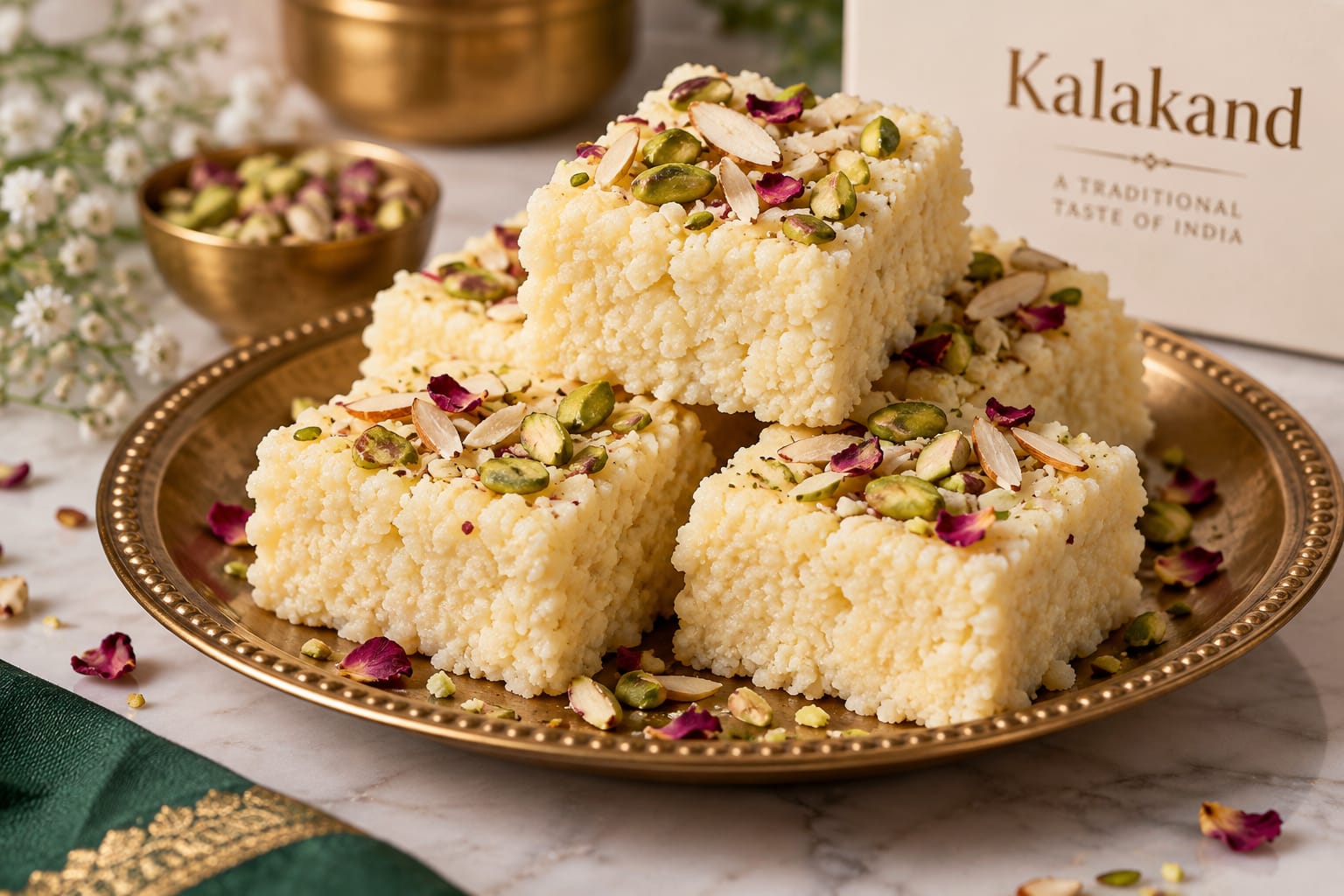 Authentic Alwar Kalakand Sweet